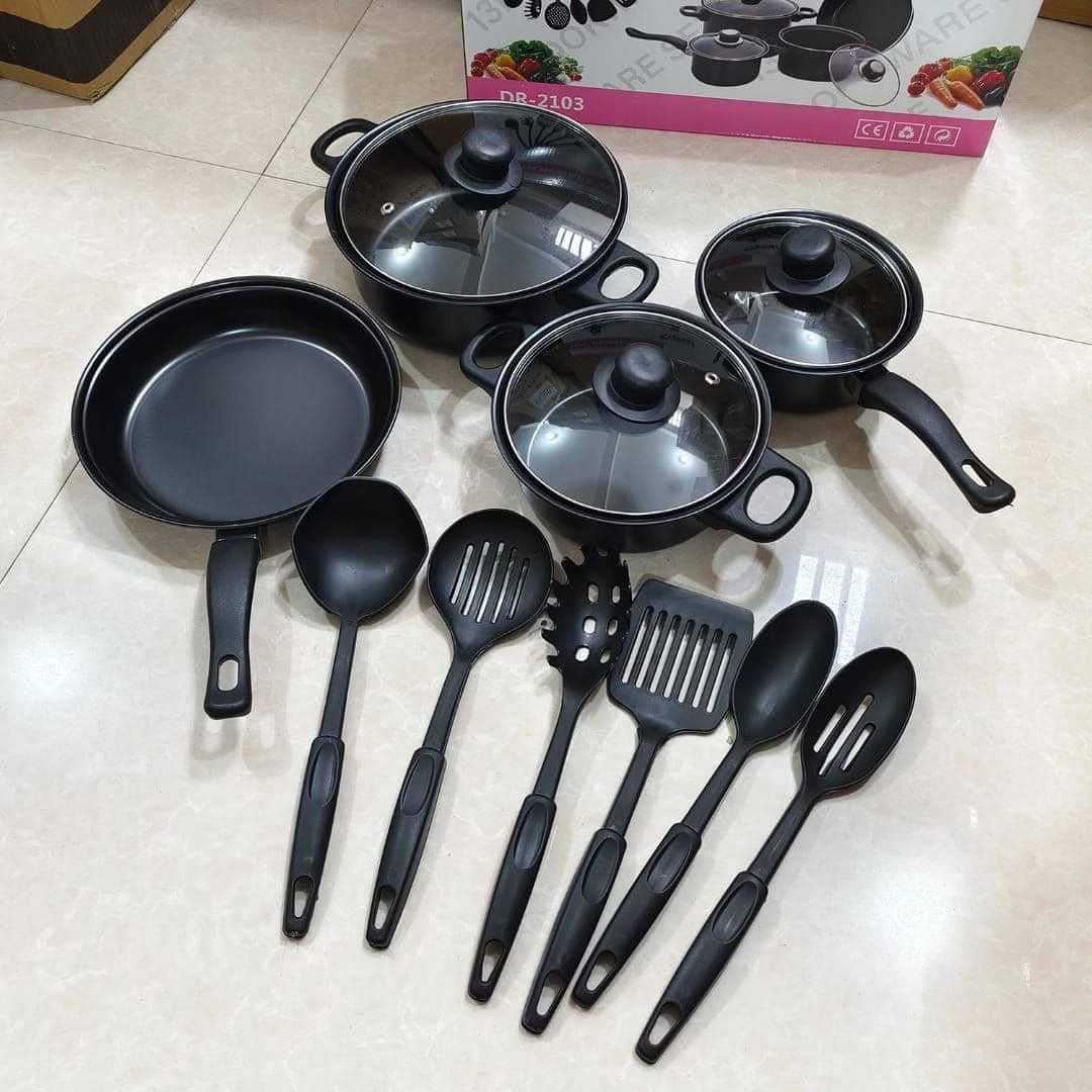 13pcs non-stick cookware set🔥🔥🔥
